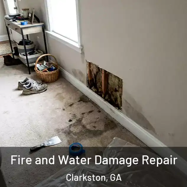  Fire and Water Damage Repair Clarkston, GA