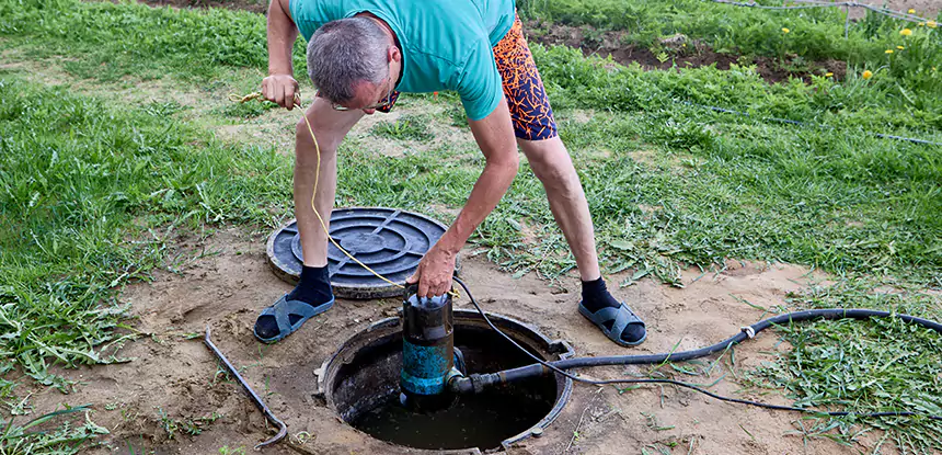 Outdoor Sewage Cleanup in Clarkston