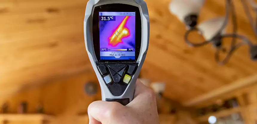 Infrared Camera Roof Leak Detection in Clarkston