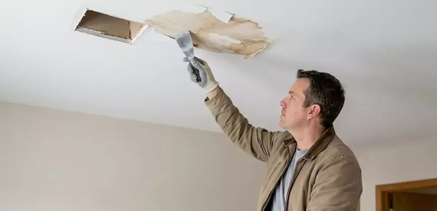 Dry Ceiling After Water Leak in Clarkston