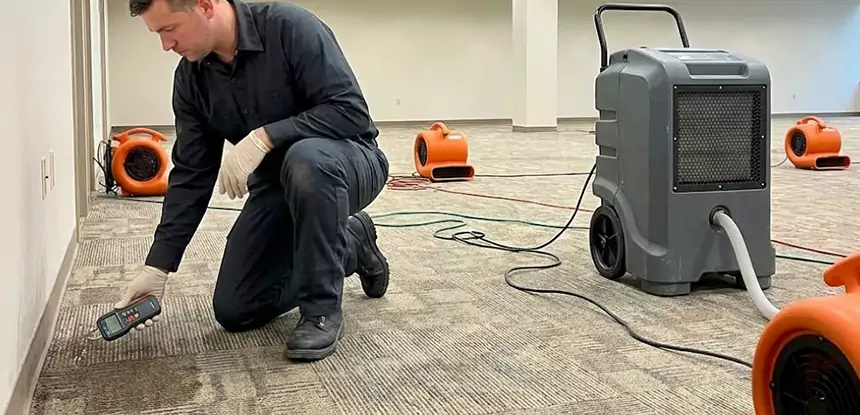 Drying Carpet Padding After Flood in Clarkston