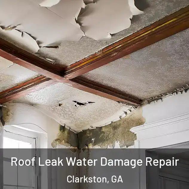  Roof Leak Water Damage Repair Clarkston, GA