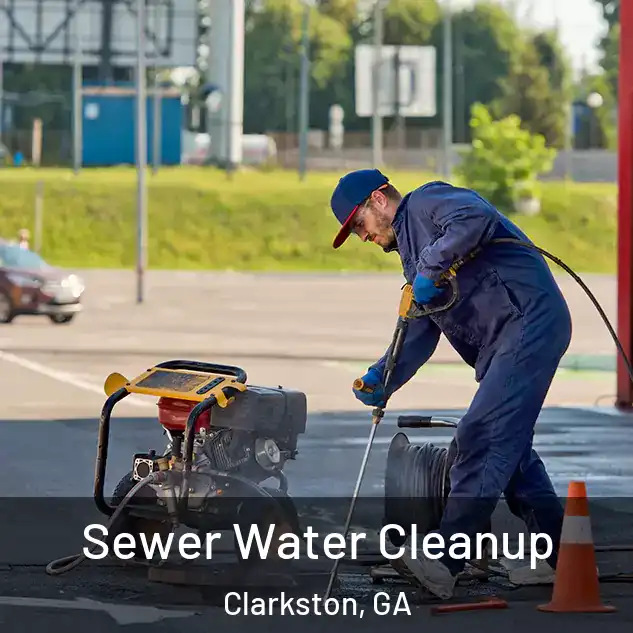  Sewer Water Cleanup Clarkston, GA