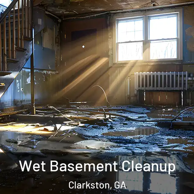  Wet Basement Cleanup Clarkston, GA